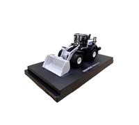 Classique Die Cast Modèle Modèle Réduit Véhicule D'ingénierie pour Chargeuse sur Pneus Komatsu WA475-10 Collection Adulte Échelle 1:50 Blanc Miniature De Collection