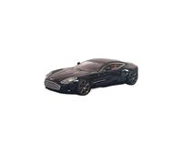 Classique Die Cast Modèle Modèle Réduit Voiture Alliage Moulé sous Pression Aston Martin ONE77 1/64 Jouet Collection Décoration D'exposition Miniature De Collection(Black)