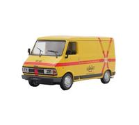 Classique Die Cast Modèle Modèle Réduit Voiture Alliage pour Fiat 242E SABELT 1982 Modèle Réduit Voiture Jaune Classique À Affichage Statique 1:43 Miniature De Collection