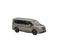 Classique Die Cast Modèle Modèle Réduit Voiture Moulé sous Pression 1:43 pour Step WGN E:HEV Spada Gris Platine (M) Décoratifs Collection Miniature De Collection