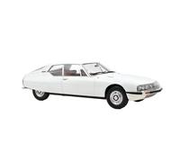 Classique Die Cast Modèle Modèle Voiture Classique en Alliage Moulé sous Pression pour Citroën SM 1970 Blanc 1/12 Collection Souvenir Passe-Temps Miniature De Collection