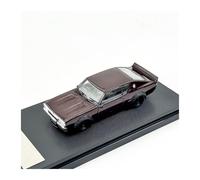 Classique Die Cast Modèle Modèle Voiture en Alliage pour Nissan Skyline GTR 2e Génération KPGC110 Échelle 1:64 Jouet en Métal Décoration Loisirs Miniature De Collection(Burgundy)