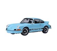 Classique Die Cast Modèle Porsche 911 Carrera 2.7 RS Blanche Modèle De Voiture À L'échelle 1/18 Décoration De Collection pour Adultes Miniature De Collection(Blue)