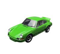 Classique Die Cast Modèle Porsche 911 Carrera 2.7 RS Blanche Modèle De Voiture À L'échelle 1/18 Décoration De Collection pour Adultes Miniature De Collection(Green)