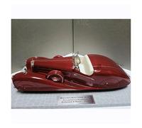 Classique Die Cast Modèle pour Benz 540k W29 Stromlinien Roadster 1936 1 18 Résine Classique Cabriolet Voiture De Sport Modèle Ornement Miniature De Collection(Red)
