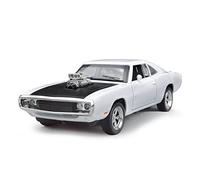 Classique Die Cast Modèle pour Dodge Challenger 1 32 Alliage Modèle De Voiture Métal Hard Top Classique Véhicule Enfants Cadeaux Collection Miniature De Collection(White)