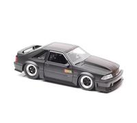 Classique Die Cast Modèle pour Ford Mustang GT 1989 Muscle Sports Car Die-cast 1:24 Échelle Statique Coupé Modèle Hobby Collection Miniature De Collection