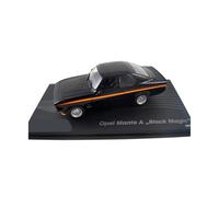 Classique Die Cast Modèle pour Manta A 1975 Black Magic Classic Sedan 1:43 Échelle Modèle De Voiture Statique Moulé sous Pression Ornements Miniature De Collection