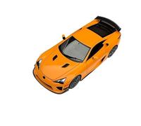 Classique Die Cast Modèle Résine 1/43 pour Lexus LFA 2010 Modèle De Voiture De Rue Orange Adaptée Aux Ornements De Collection pour Adultes Miniature De Collection