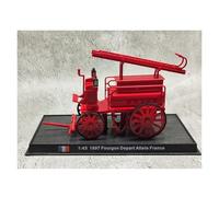 Classique Die Cast Modèle Véhicule Pompiers Fourgon Depart Attele 1897 Échelle 1:43 Modèle Statique Jouet De Simulation Voiture Classique Miniature De Collection