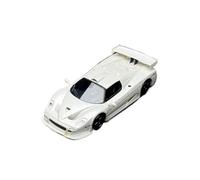 Classique Die Cast Modèle Voiture Sport Miniature en Résine pour Collection De Loisirs Modèle Réduit Échelle 1:64 pour Le Roi du Cheval Cabré F50 Miniature De Collection(White)