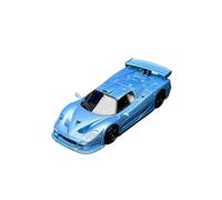 Classique Die Cast Modèle Voiture Sport Miniature en Résine pour Collection De Loisirs Modèle Réduit Échelle 1:64 pour Le Roi du Cheval Cabré F50 Miniature De Collection(Blue)