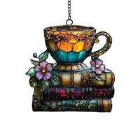 Classique Elegance Pape 2D Plat Acrylique Décoration de Jardin Floral Livre Thé Acrylique Vacances pour Maison Fête Ornement Décorations