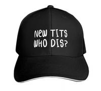 Classique Femmes Drôle Seins Travail Implants Seins Seins, Qui Dis Casquette De Baseball Chapeau De Randonnée Rave Sports Cap pour Homme Femmes Essentiel pour L’été