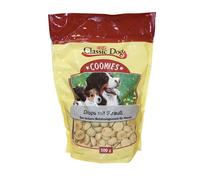 Classique Friandises pour Chien Cookies Drops avec Autruche 500g