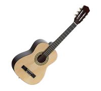 Classic Cantabile AS-851 Guitare Classique 1/2 Nature - Cordes en Nylon d'étude - Guitare de concert idéale pour débutants, enfants