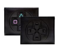Classique Iconique Gaming Joypad Play Controller Portefeuille, Noir | Bi-Fold, Carte D'identité, Porte-Cartes
