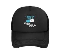 classique J’ai besoin prendre une pilule refroidissement Snapback Chapeau pour femme Été Extérieur Maille Côté Chapeaux Soleil Casquettes Ajustement Réglable Pour Couvre-Chef Durable Confortable
