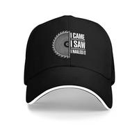 Classique J’ai vu charpentier charpentier bois humour Casquette de baseball Chapeau de Noël Militaire Tactique Casquette Bobble Hat Femmes Golf Vêtements Hommes Essentiel pour l’automne et l’été