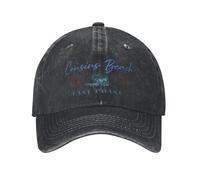 Classique L’été Que j’AI tourné Jolie Casquette de Baseball en détresse Denim Cousins Plage Casquette de Soleil Unisexe en Plein air Été Chapeaux Ajustables Casquette Durable Confortable