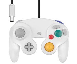 Classique MANETTE contrôleur JOYPAD GAMEPAD pour NINTENDO GAMECUBE GC & blanc