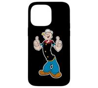 Classique Pop Eye Vintage Cartoon Thumbs Up Coque pour iPhone 14 Pro Max