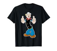 Classique Pop Eye Vintage Cartoon Thumbs Up T-Shirt