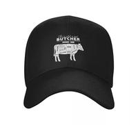 Classique Pur Coton C’est ce à Quoi Ressemble Un Vrai Boucher Drôle Casquette de Baseball Casquette de Marin pour Hommes Chapeau véritable Noir pour Les Femmes 2025 Cadeau de Festival pour Hommes