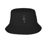 Classique Pur Coton Cactus Jack Bucket Hat Été Plage Hatwear Accessoires Rapper Casquettes de pêche pour Sports de Plein air Chapeau pour Adolescent Cadeau de Festival Pliable