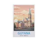 Classique Puzzle Adulte 1000 Pièces Paysage Puzzle en Papier，Guyana, Amérique du Sud，DIY Cadeaux De Noël Décor À La Maison（50x70cm）-IH72