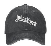 Classique Rock Judas Priest Band Casquettes de Baseball pour Hommes Femmes Vintage en détresse lavé Chapeaux Casquette Papa Chapeau Réglable Cool