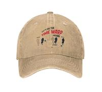 Classique The Rocky Horror Show Casquette de Baseball Hommes Femmes en Détresse Lavé Casquette De Soleil Faisons À Nouveau La Déformation du Temps Plein Air Réglable Chapeau Durable Confortable