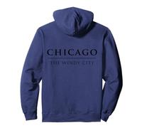 Classique The Windy City de Chicago Sweat à Capuche