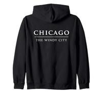 Classique The Windy City de Chicago Sweat à Capuche