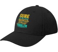 Classique Unisexe et à la Mode Bien sûr, Laissez-Moi Tout Laisser Tomber et Travailler sur Votre problème Casquette de Baseball Chapeau personnalisé Anime Hommes Femmes Sports Cadeaux en Plein air