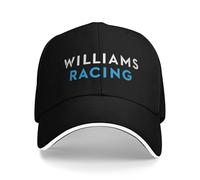 Classique Williams Racing Casquette de Baseball Mode F1 Carlos Sainz Sandwich Chapeaux Unisexe Casquettes Ajustables Chapeau Extérieur Essentiel pour l’Automne et l’été