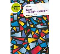 Classiques & Cie Philo - Traité théologico-politique Préface du chapitre XX - Baruch Spinoza - Hatier - broché - Scolaire / Universitaire