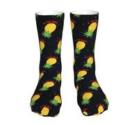 Classiques Homme Chaussettes Si vous connaissez Upside Do Wn Pineapple Funny Swinger Hommes Socquettes Excellente Chaussettes de Sports pour Handball Courir Yoga Aptitude 40cm