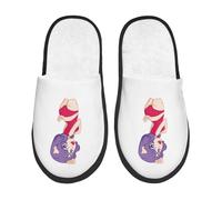 Classiques Pantoufles à Hiver Porcinet Girl Maison Pantoufles Antidérapant Chaussons d'intérieur pour Hiver Extérieur Adulte L