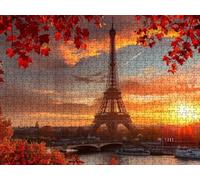 Classiques Puzzle Adultes 2000, Coucher Soleil Paris LDYQS5-364