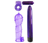Classix - coffret sextoy pour couple - vibrateur - violet