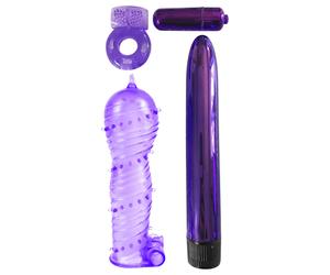 Classix - coffret sextoy pour couple - vibrateur - violet