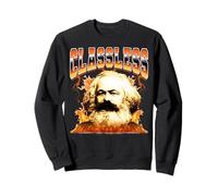 Classless Karl Marx Communisme Socialisme Communiste Années 90 Sweatshirt