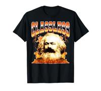Classless Karl Marx Communisme Socialisme Communiste Années 90 T-Shirt