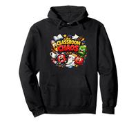 Classroom Chaos Funny School Humour Teacher Design Sweat à Capuche