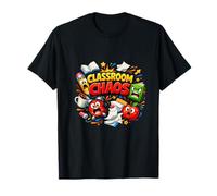 Classroom Chaos Funny School Humour Teacher Design T-Shirt