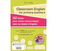 Classroom English for primary teachers