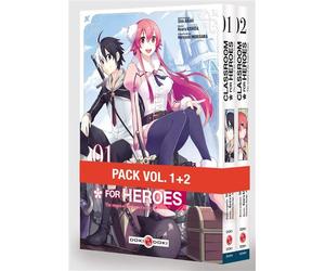 Classroom for heroes - Pack promo vol. 01 et 02 - édition limitée - Shin Araki - Bamboo Eds - Coffret - Manga