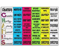 Classroom Management Chart Poster Student Behavior Guidelines