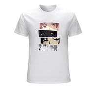 Classroom of The Elite Kiyotaka Ayanokoji Suzune Horikita Anime Men's White T-Shirt Unisex Clothing S